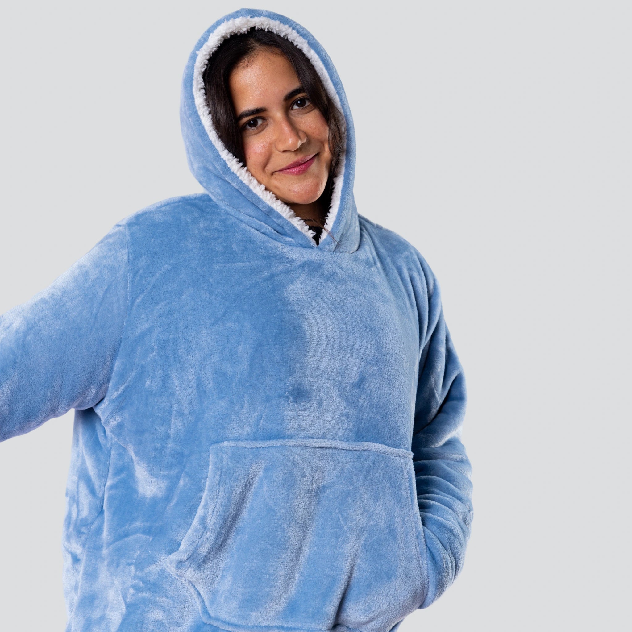Oversized Sherpa Hoodie 2 sizes (Unisex)