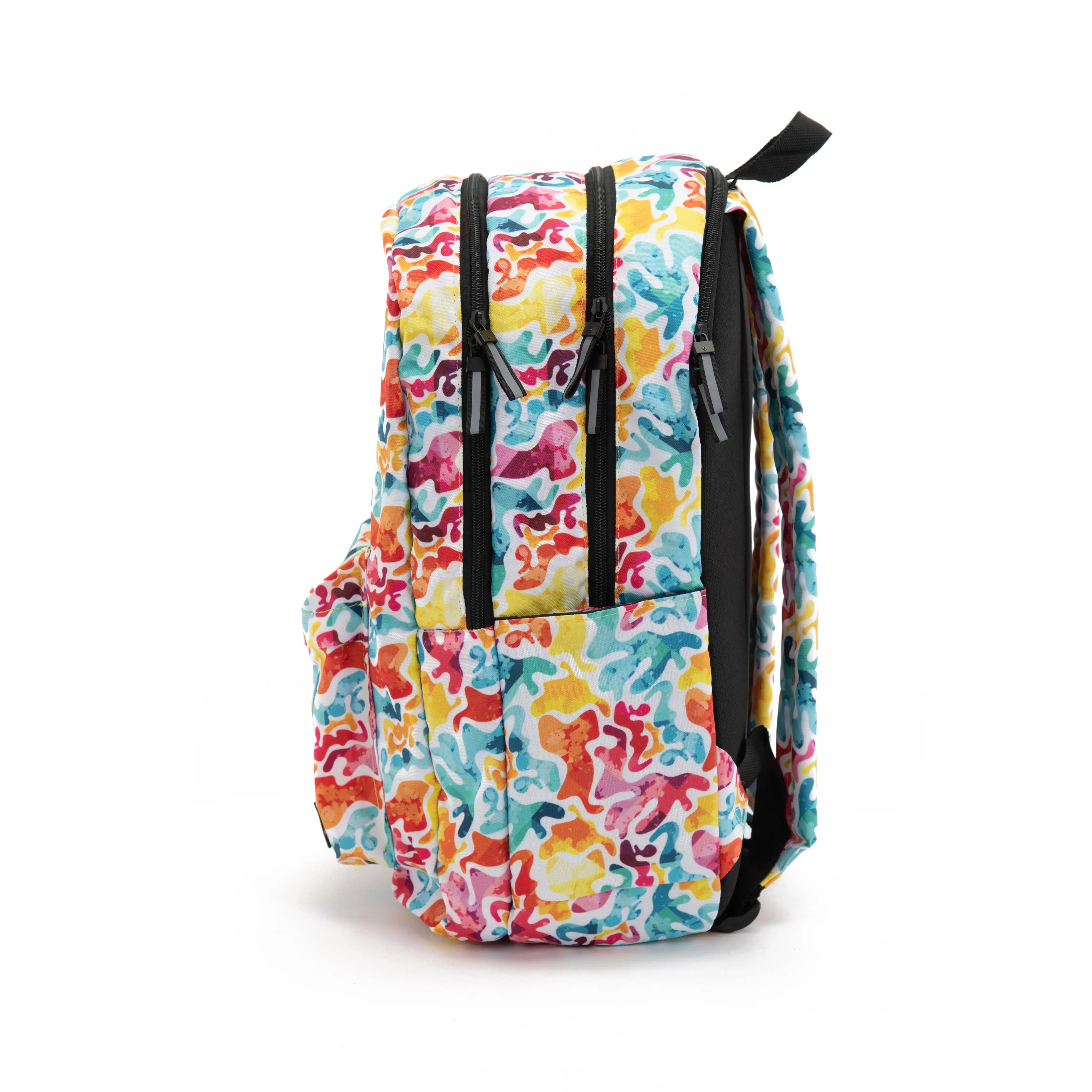 Tie-Dye Daypack with 3 pockets 30L (Includes Laptop Compartment)