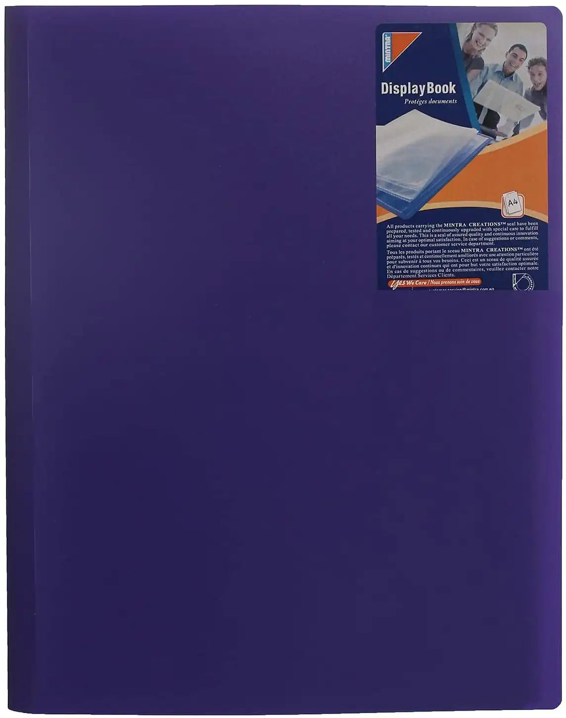Opaque Display Book 30 sheets (60 views) - Different colours available